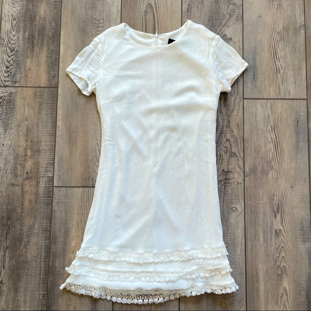 Lulus XS White Mini Dress